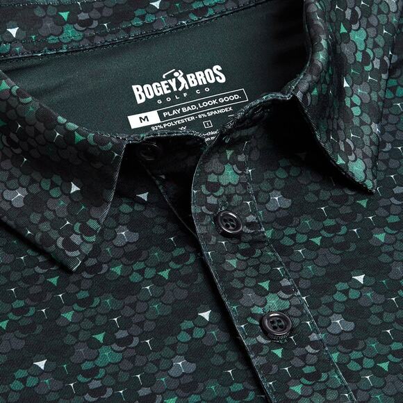 Bogey Bros Golf Co - Whale Tail - Snake Skin - Polo - Picture 3 of 7